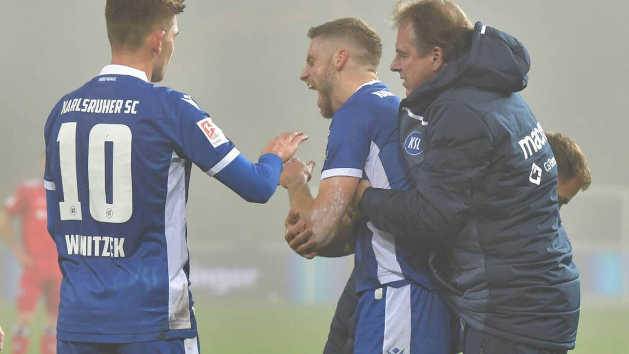 KSC-Profi schreit vor Schmerzen