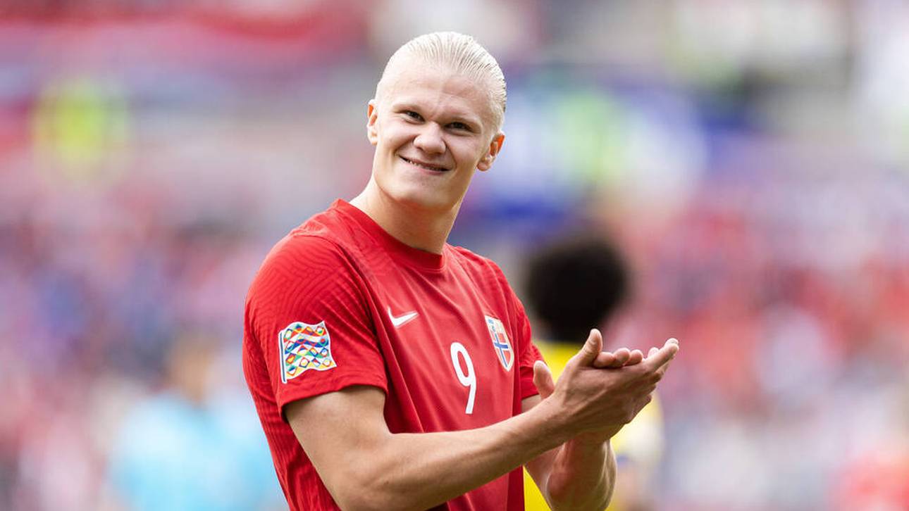 Verrät Haaland hier seine Nummer?