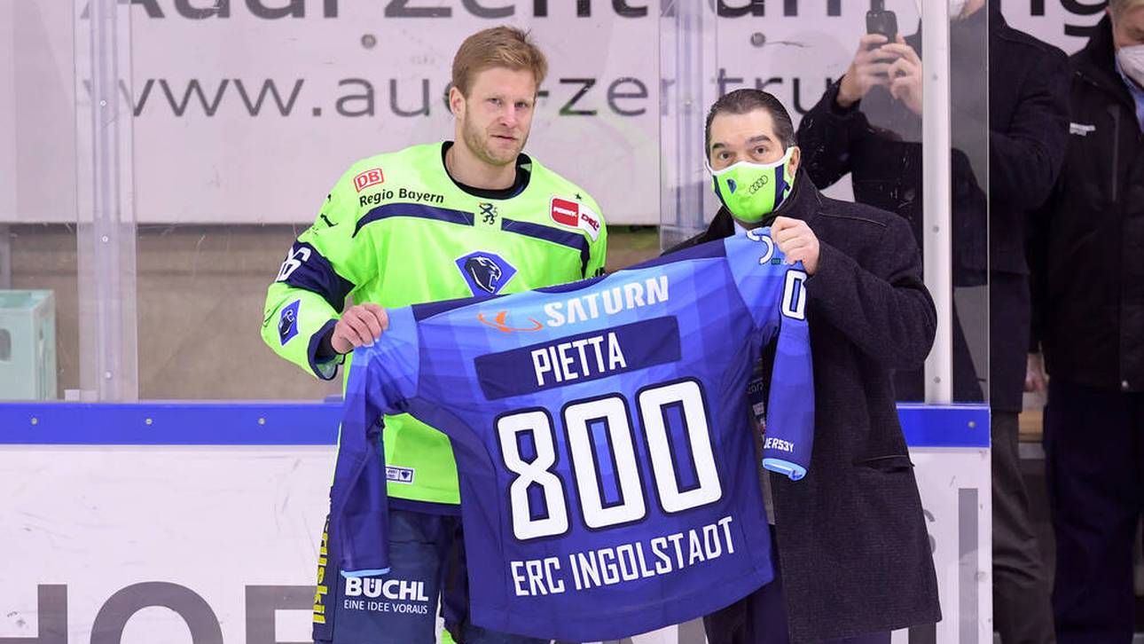 800. Spiel! Pietta lässt ERC jubeln