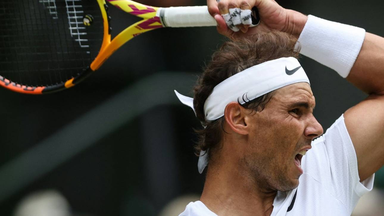 Trotz Verletzung: Nadal erreicht Wimbledon-Halbfinale