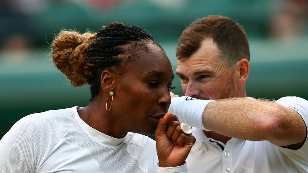 Venus Williams im Mixed-Achtelfinale