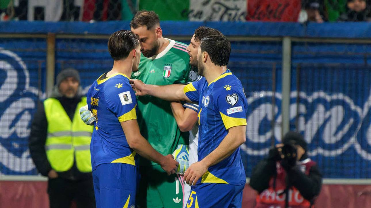 Donnarumma Kopf an Kopf mit Dedic