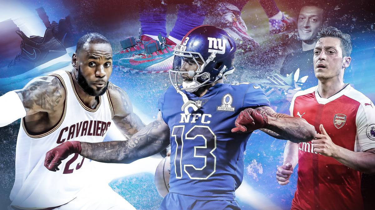 Odell Beckham Jr. steigt mit seinem neuen Schuh-Deal an die Spitze der Werbeeinnahmen unter Football-Profis. Doch in anderen Sportarten müsste er sich mit der Summe weit hinten anstellen. SPORT1 zeigt, was Sponsoren anderen Sportlern bezahlen