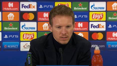 Bayern-Coach Julian Nagelsmann zieht sein Fazit zum Achtelfinal-Hinspiel bei RB Salzburg und ist weiterhin guter Dinge, was die Champions League angeht. 