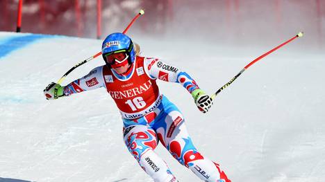 Marion Rolland beim FIS World Cup in Lake Louise