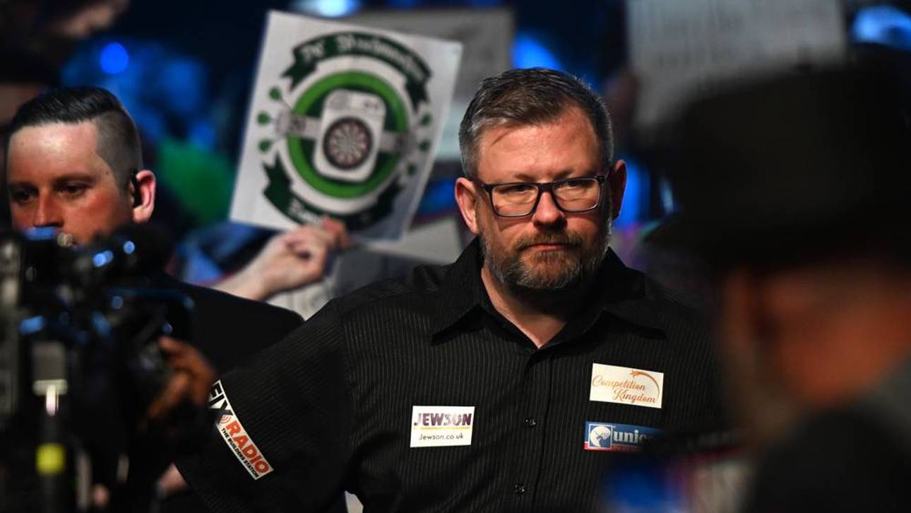 Darts-Star wütend auf sich selbst