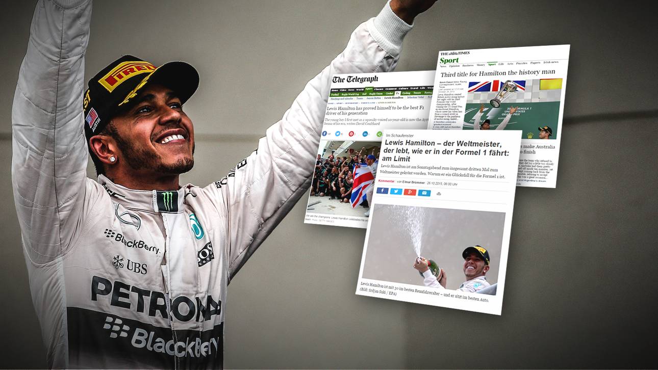 Presse huldigt „König Hamilton III.“