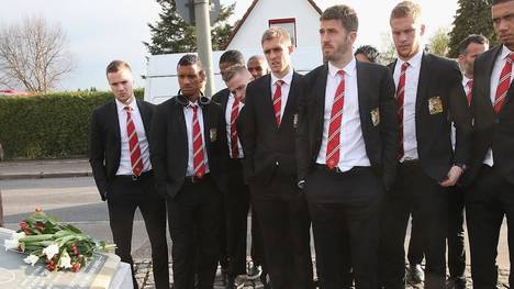 Manchester Uniteds Coach Michael Carrick spricht über die Tragödie von München und was der Flugzeugabsturz für Auswirkungen auf den gesamten Klub in Vergangenheit und Gegenwart hat.
