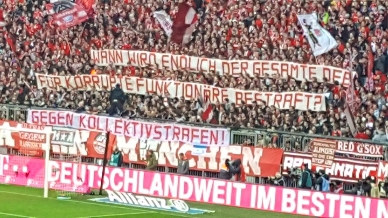 Bayern-Fans solidarisch mit BVB