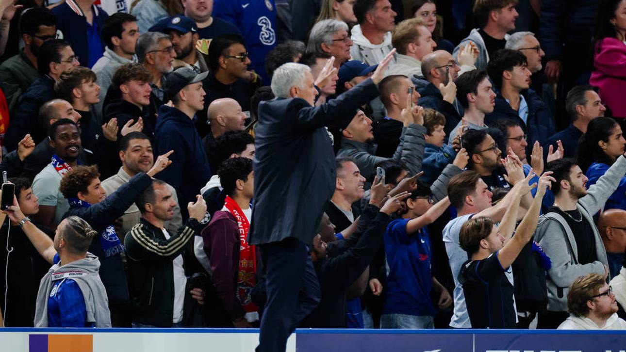 Flaschenwürfe! Mourinho stoppt Fans