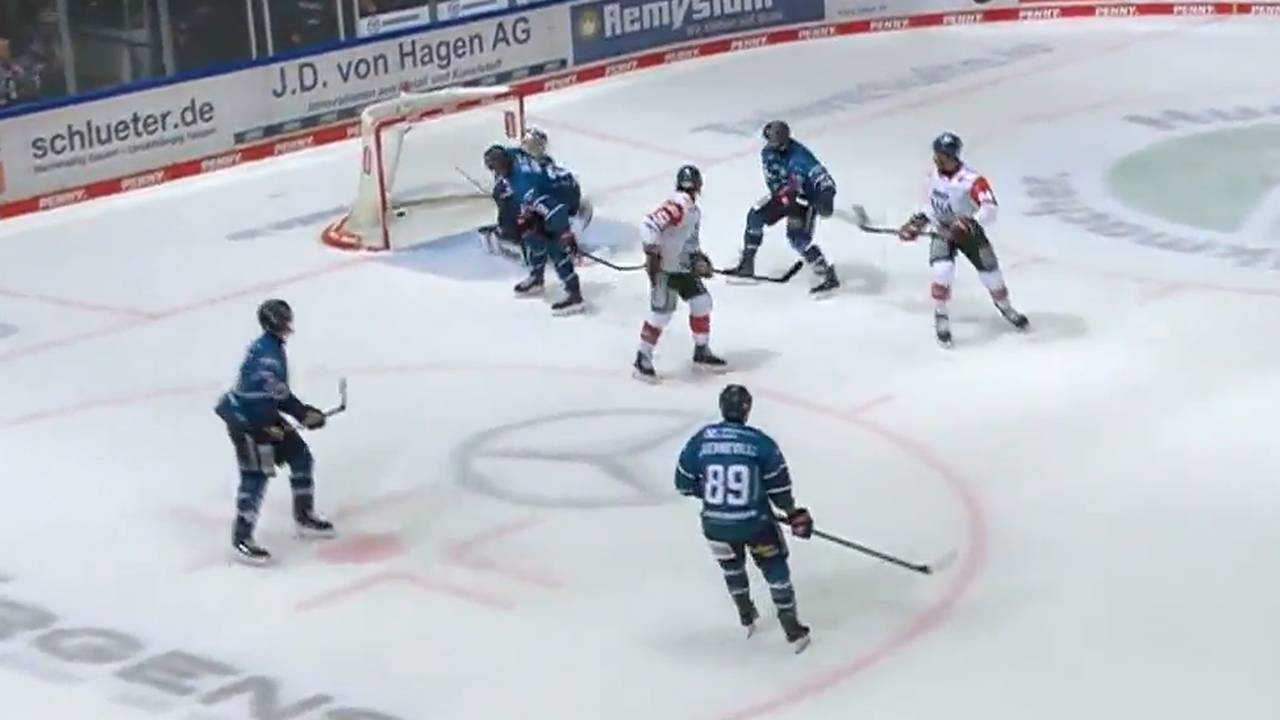 Iserlohn Roosters - Augsburger Panther (Highlights)