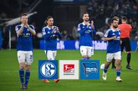 Schalke 04 trennt sich 2:2 gegen Hertha BSC. Erneut geben die Knappen eine Führung aus der Hand. 