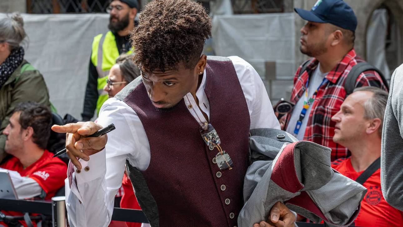 Kingsley Coman steht nach zehn Jahren vor einem Abgang beim FC Bayern
