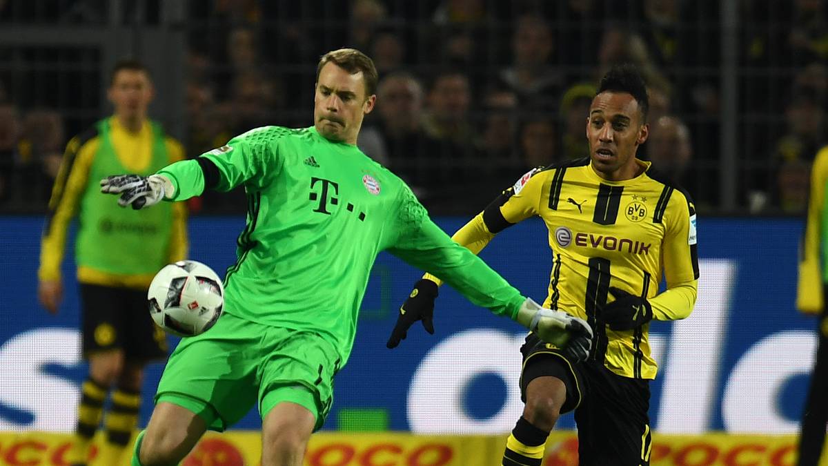 MANUEL NEUER: Bei Aubameyangs 0:1 chancenlos. Zog einen wuchtigen Schuss von Schürrle sicher an seine Brust. Verhinderte mit zwei glänzenden Reflexen gegen Aubameyang die Vorentscheidung. SPORT1-NOTE: 2