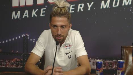 RB Leipzig trifft im Viertelfinale der Champions League auf Atlético Madrid. Mittelfeldmann Kevin Kampl und Torwart Peter Gulacsi sind sicher: Leipzig kann es weit im Turnier schaffen