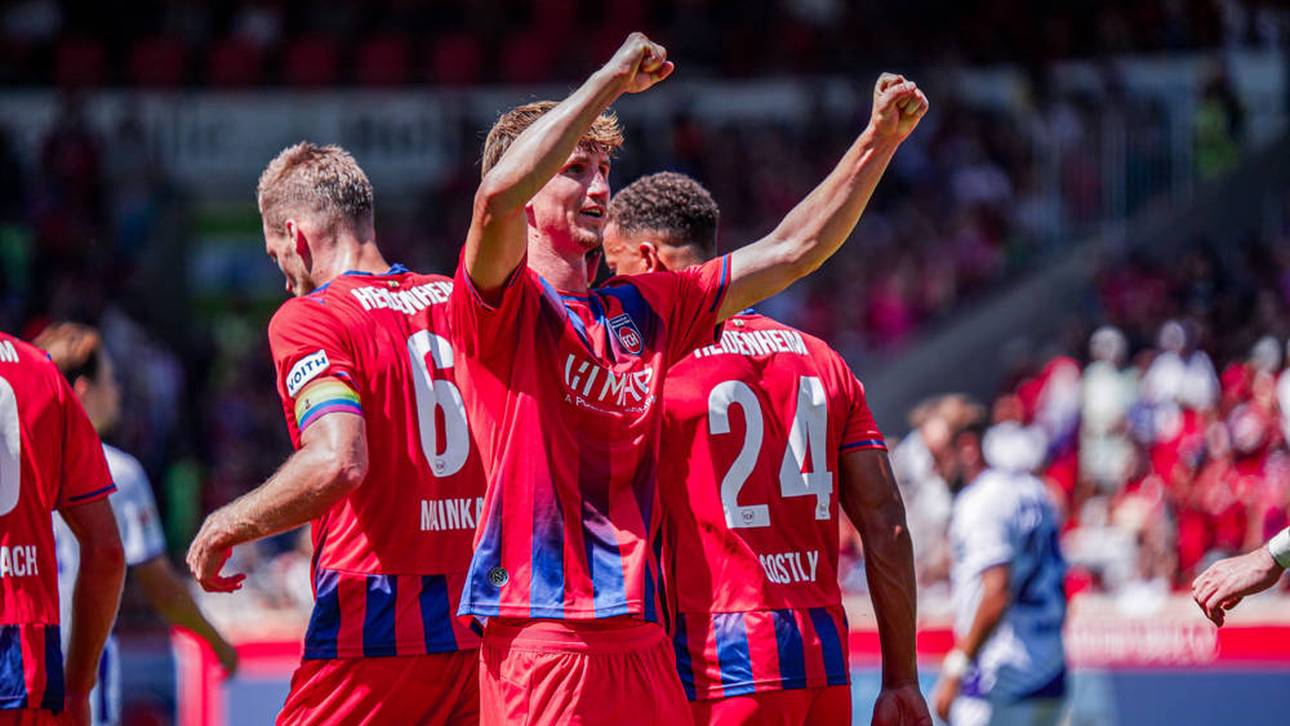 Heidenheim gewinnt Spektakel