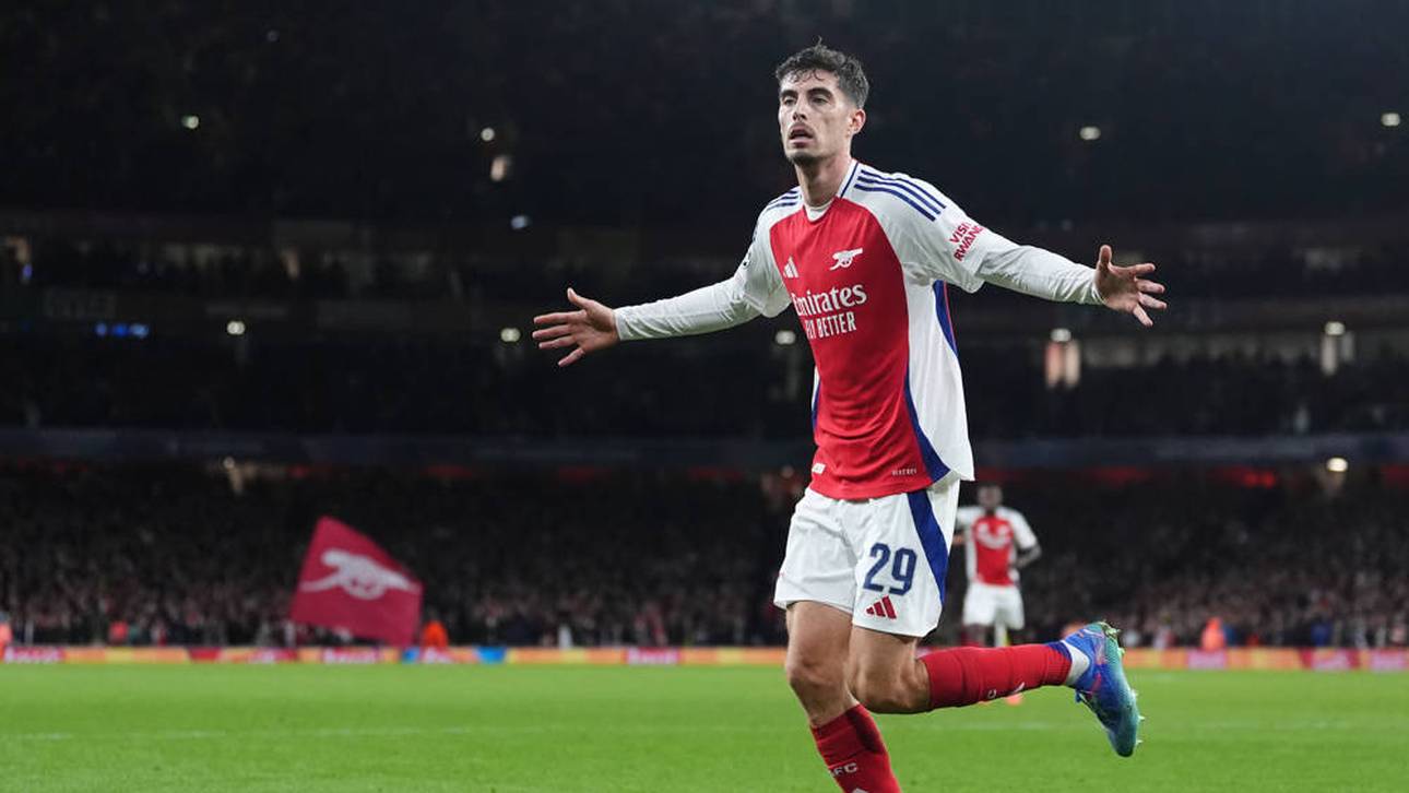 Havertz und Gündogan jubeln