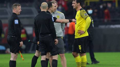 Dortmund fühlte sich vom Schiedsrichter benachteiligt