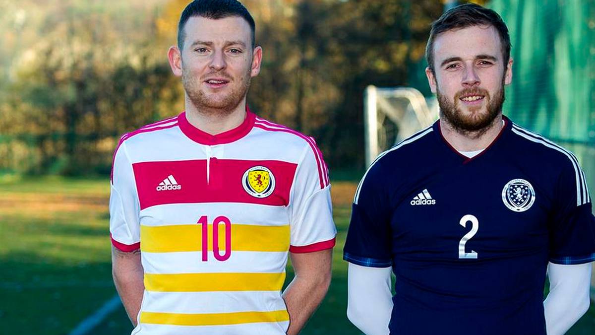  Braveheart in Pink und Gelb! Die schottische FA präsentiert ihr neues Auswärtstrikot - in einer fragwürdigen Farbkombination