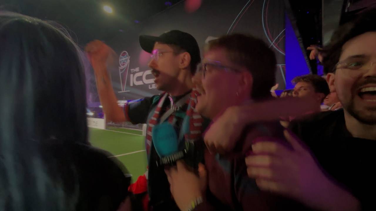 Lautester Fanblock der Icon League: SPORT1-Reporter mittendrin