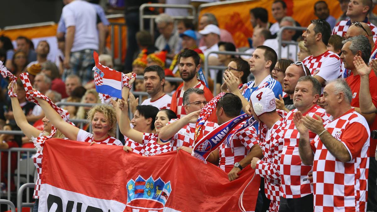 Die Kroaten haben das Ticket für ein Olympia-Qualiturnier sicher - und ihre Fans allen Grund zum Jubel