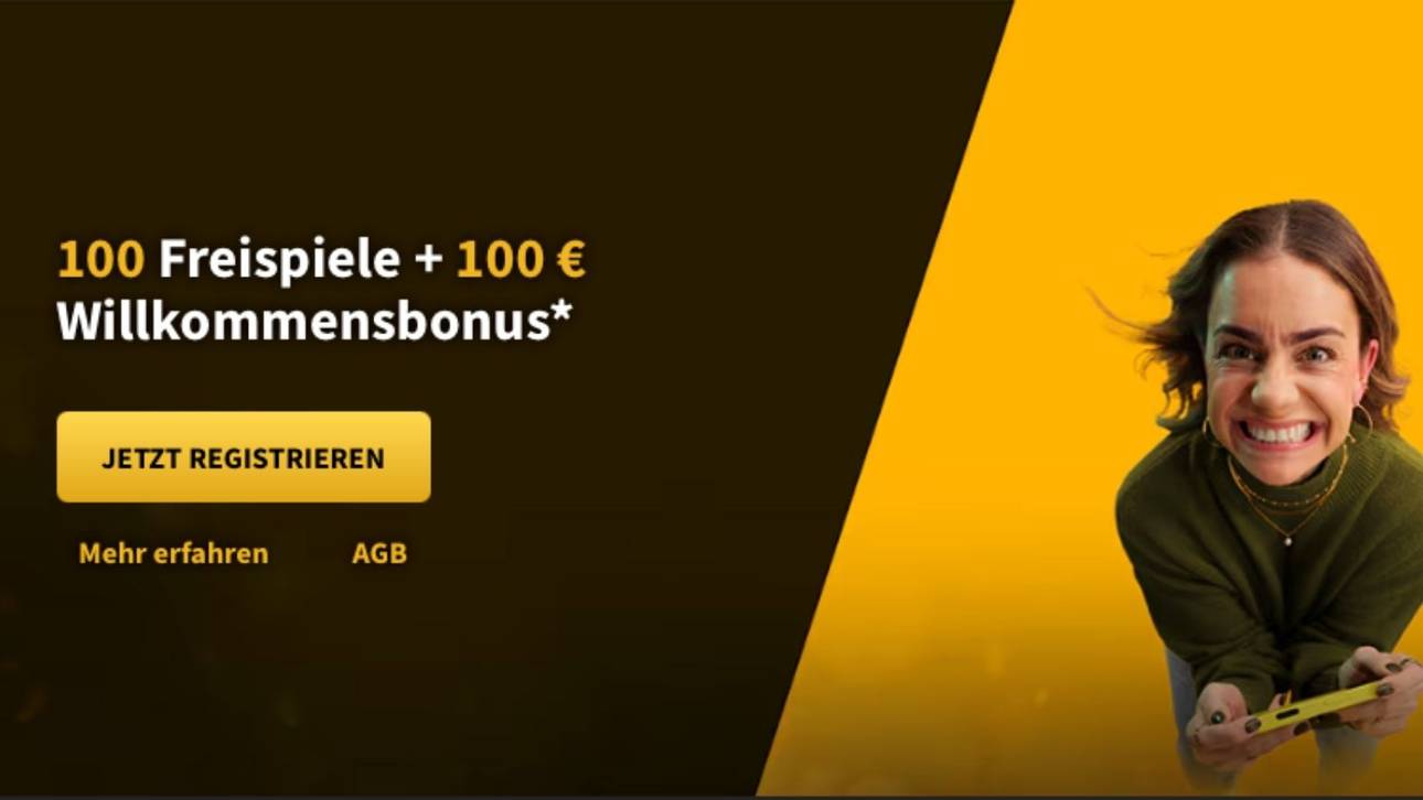 100 Freispiele + 100 € Willkommensbonus