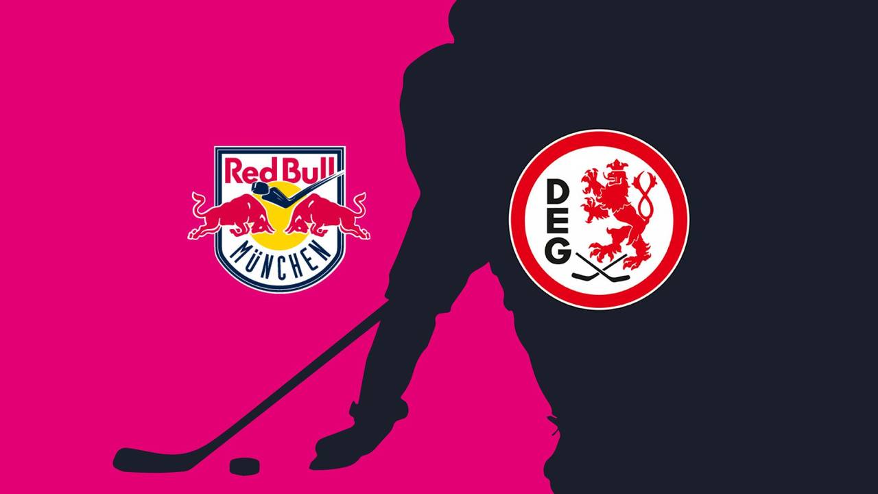 EHC Red Bull München - Düsseldorfer EG: Tore und Highlights | PENNY DEL