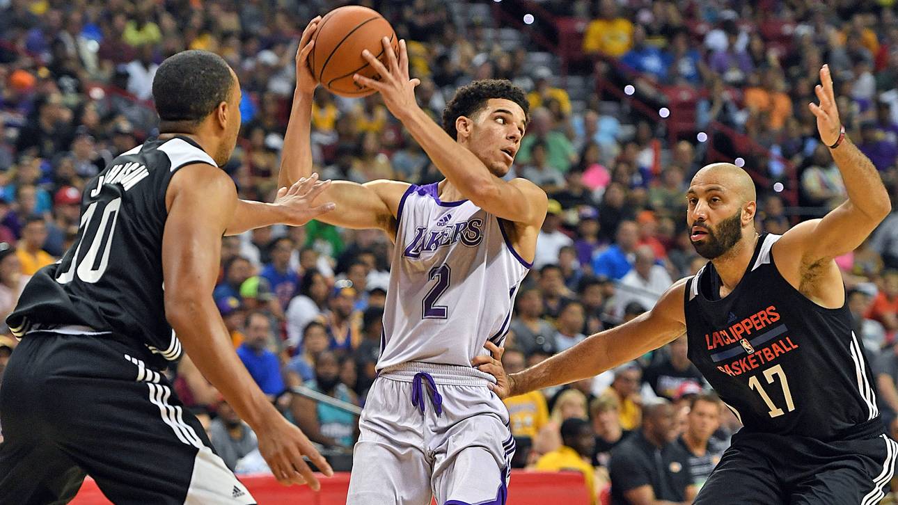 Ball enttäuscht bei Lakers-Debüt