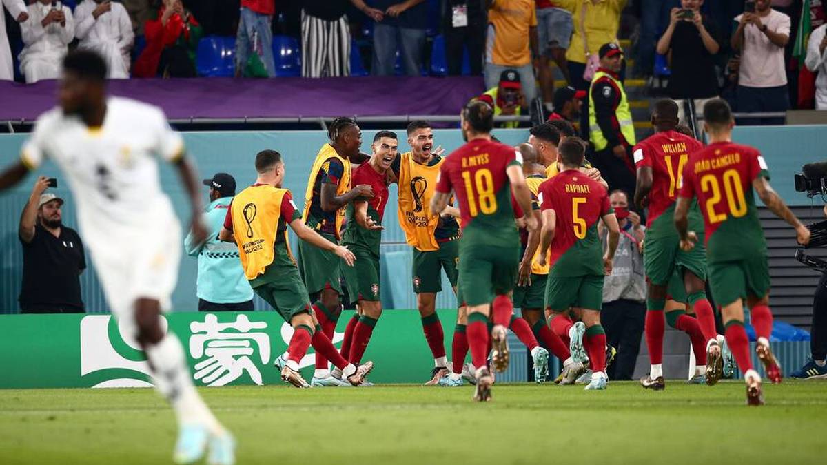 Cristiano Ronaldo beschert seiner Mannschaft die Führung gegen Ghana