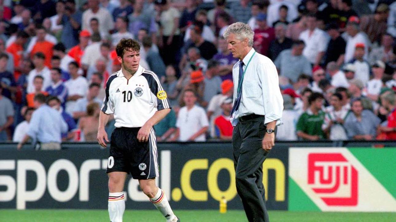 Lothar Matthäus sollte nach dem Wunsch einiger Spieler Bundestrainer Erich Ribbeck beerben