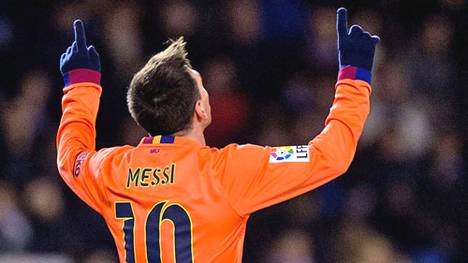 Lionel Messi erzielte gegen Deportivo einen Hattrick