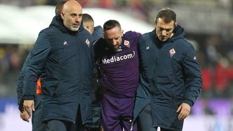 Franck Ribéry wird der AC Florenz zwei Wochen fehlen