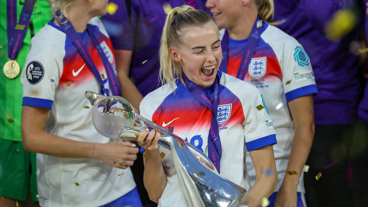 Die englischen Fußballerinnen verteidigten ihren EM-Titel