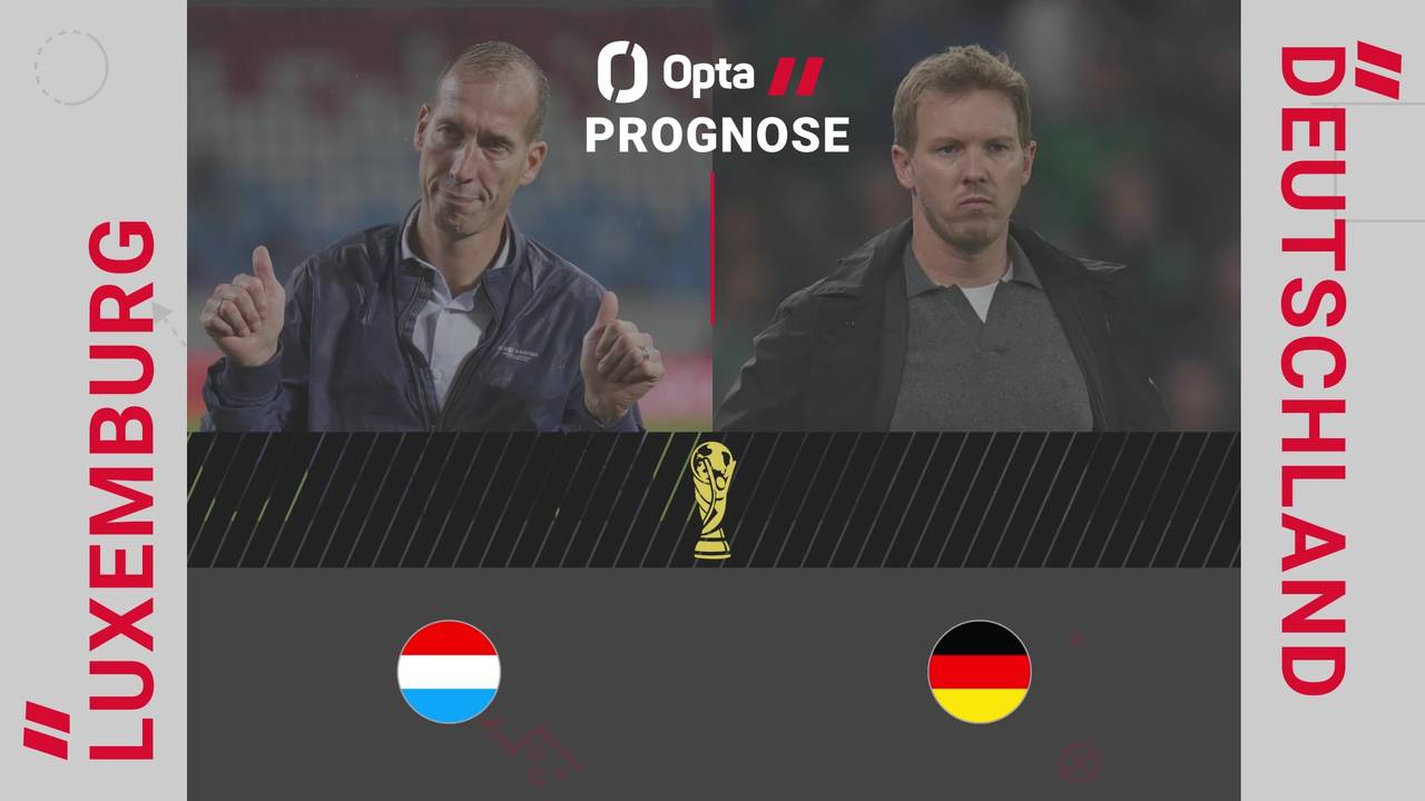 Luxemburg - Deutschland: Das sagt die Statistik-Prognose | WM-Qualifikation