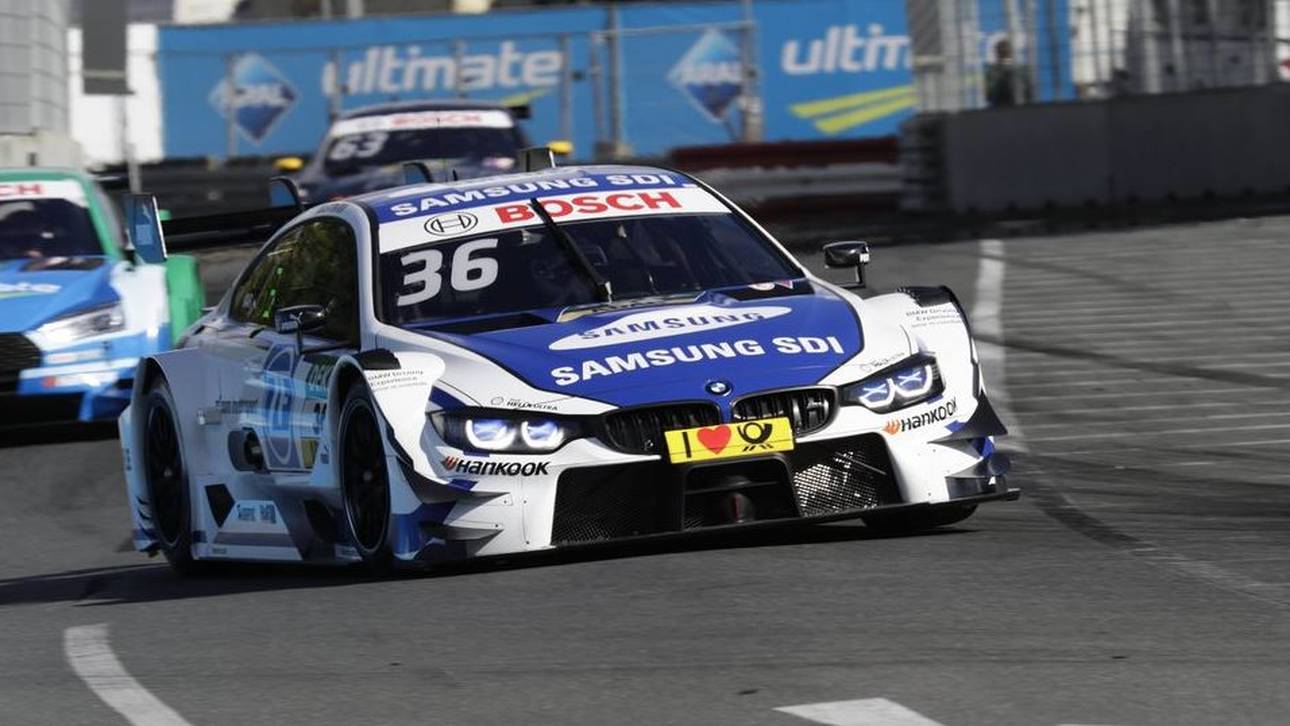 DTM: Martin siegt in Chaos-Rennen