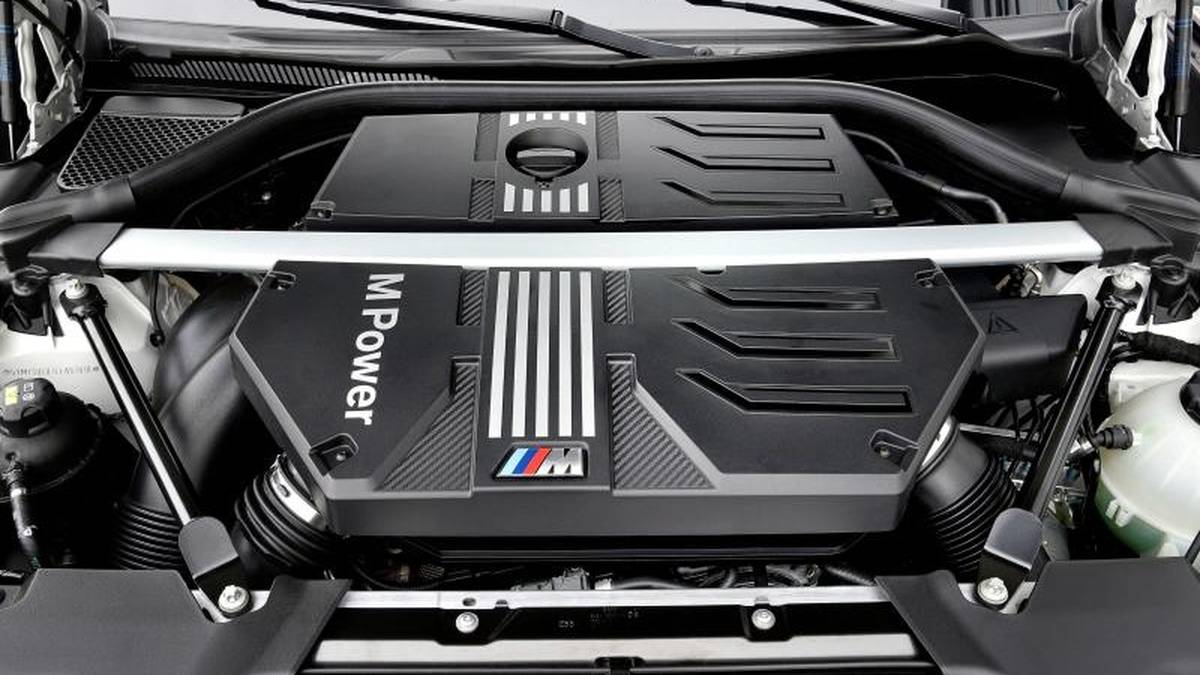 Kräftiger Motor: Der X3M wird von einem Turbo-Reihensechszylinder angetrieben, der im Competition 375 kW/510 PS stark ist