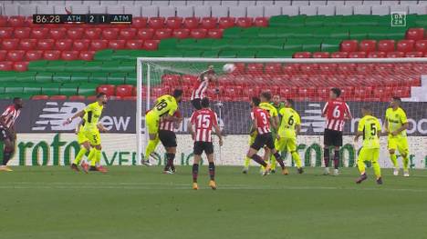 Der Titelkampf in Spanien ist fünf Spieltage vor Saisonende so spannend wie lange nicht. Tabellenführer Atlético Madrid musste einen Rückschlag hinnehmen und verlor bei Athletic Bilbao mit 1:2.