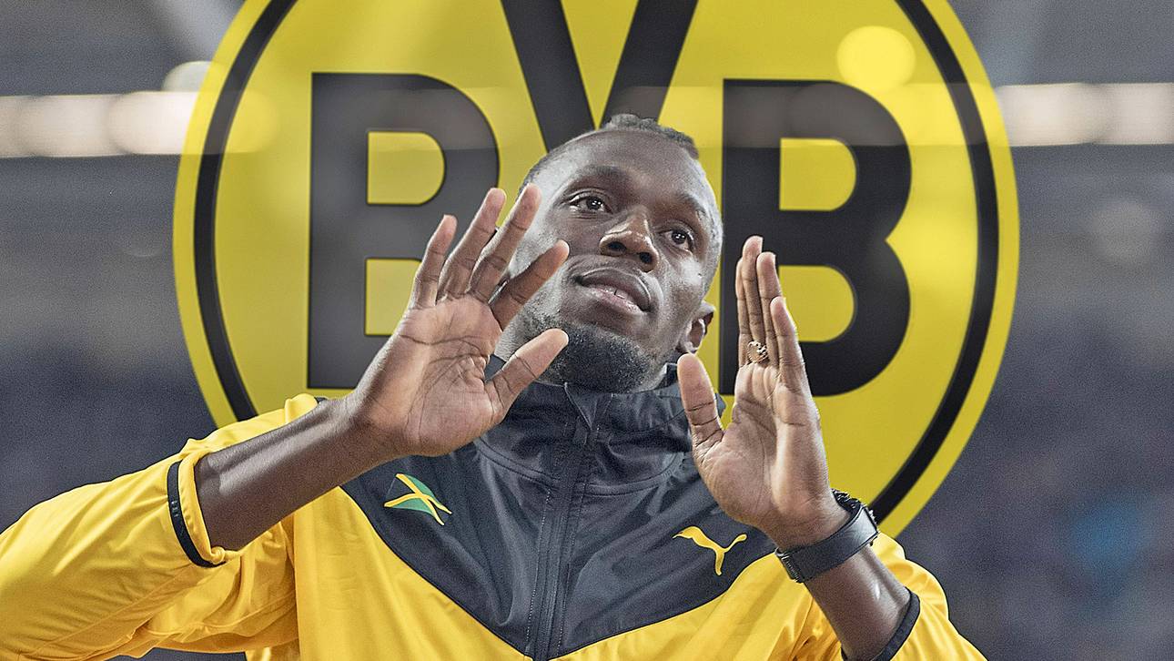 Bolt trainiert öffentlich beim BVB