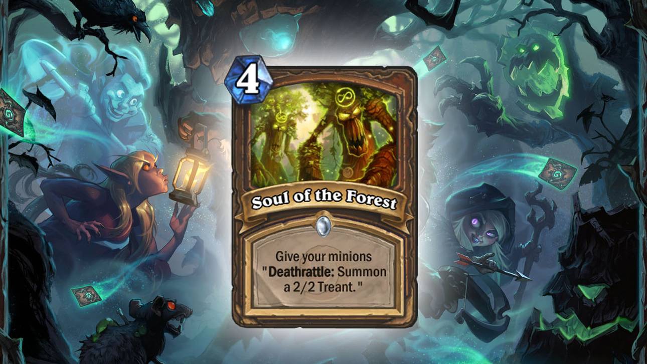 Die Karte: "Seele des Waldes"