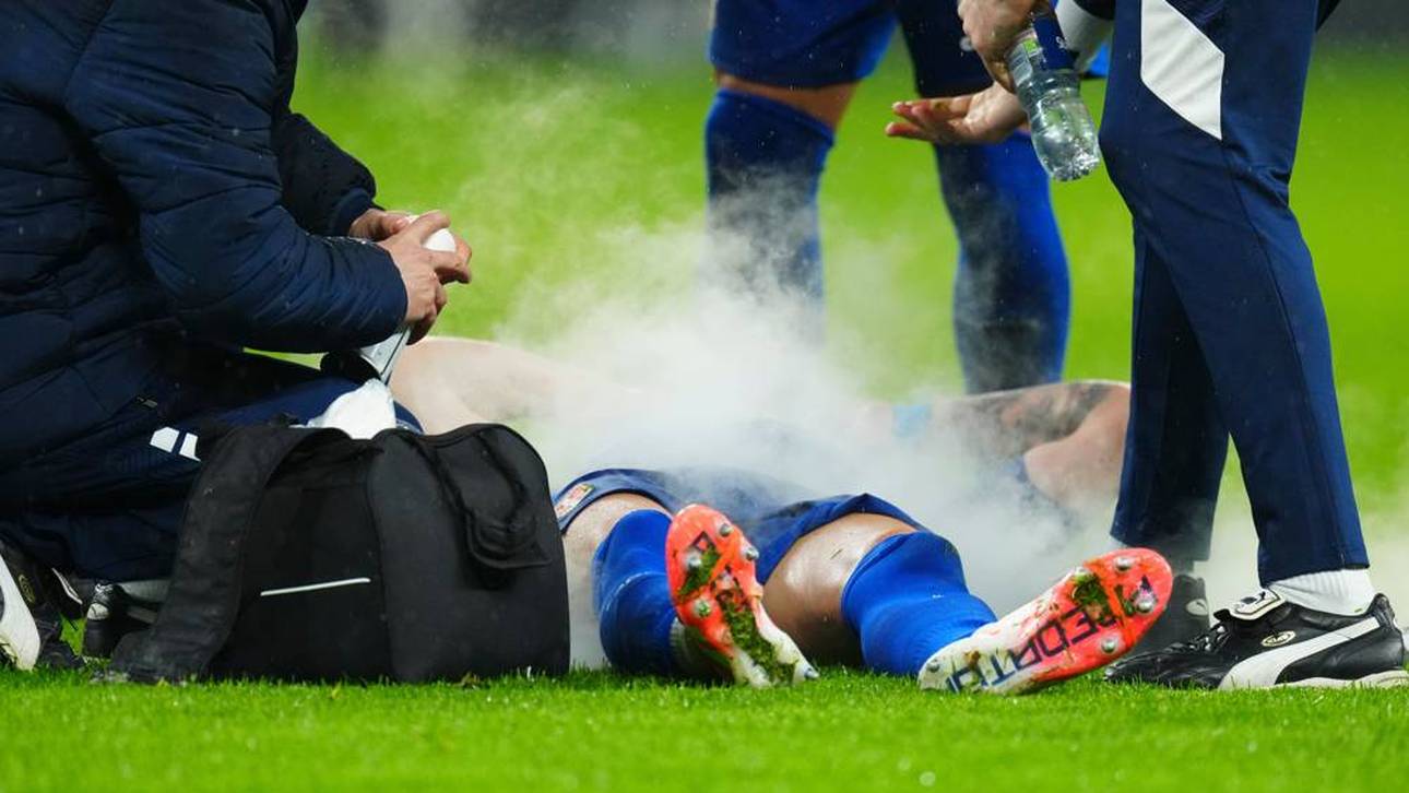 Ivan Ilic musste verletzungsbedingt ausgewechselt werden