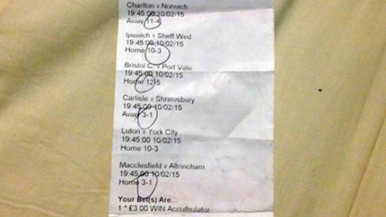 Pechvogel verpasst halbe Million Pfund