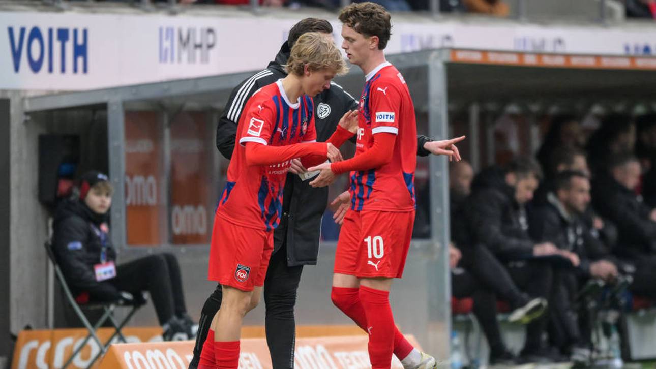 Frans Krätzig und Paul Wanner kämpfen mit Heidenheim um den Klassenerhalt