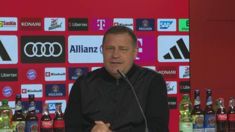 Nach dem Beraterwechsel von Leroy Sané gibt es Diskussionen um den Flügelstürmer. Max Eberl und Vincent Kompany sprechen auf der Pressekonferenz über ihn.