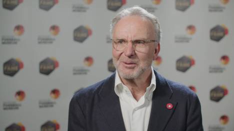 Bayerns Aufsichtsratsmitglied Karl-Heinz Rummenigge spricht im Interview über einen Bayern-Legende.