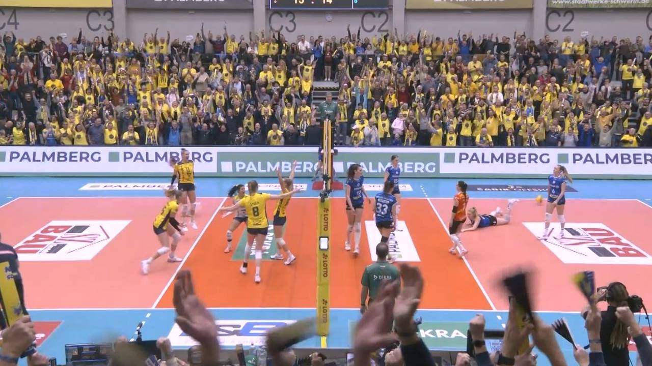 VBL: SSC Palmberg Schwerin gelingt Mega-Comeback gegen Allianz MTV Stuttgart