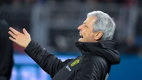 BVB-Coach Lucien Favre will seinen Jungs die leichten Fehler austreiben