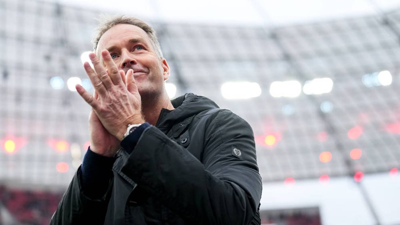 Kasper Hjulmand ist mit Bayer Leverkusen auf Platz drei vorgerückt