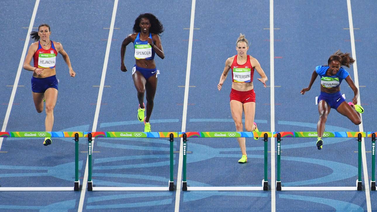 Muhammad holt Gold über 400 m Hürden