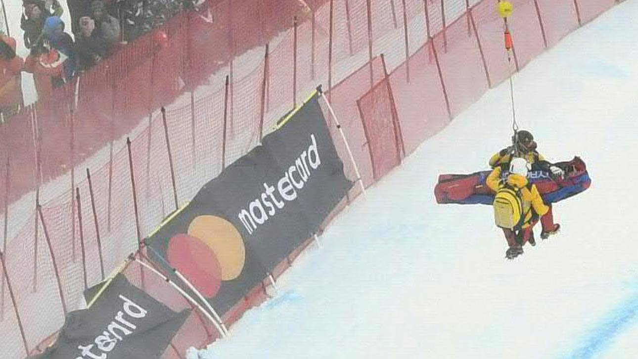 Schwerer Sturz auf der Streif