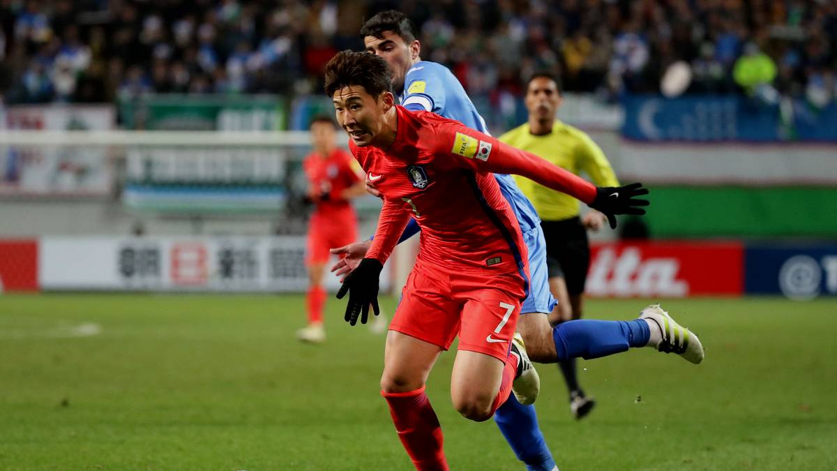 Südkorea gegen Usbekistan WM-Quali 